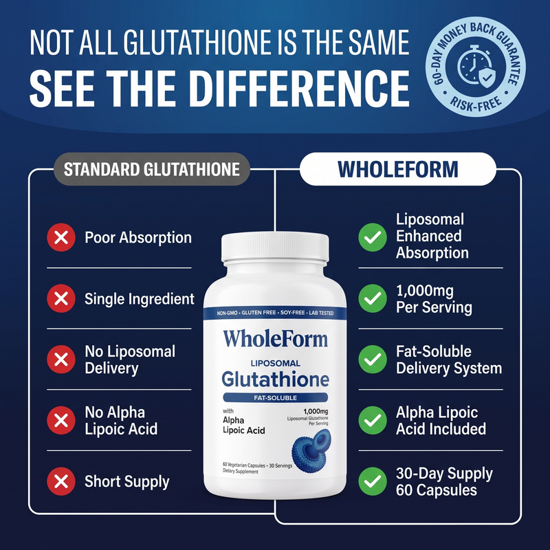 WholeForm Liposomal Glutathione with Alpha Lipoic Acid - Image 7