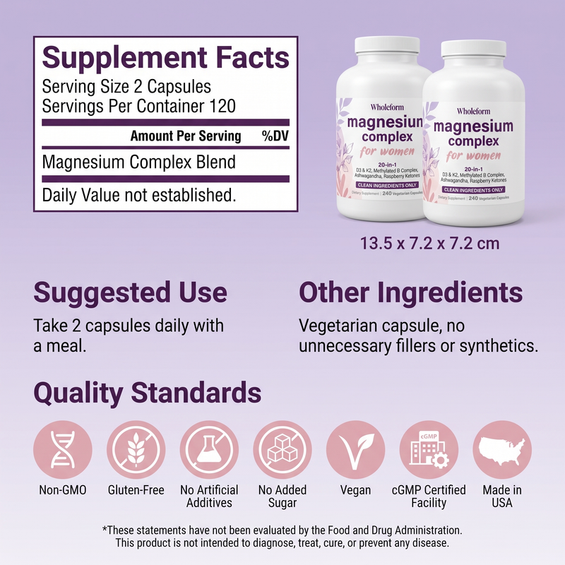 Women's 20-in-1 Magnesium Complex - Image 4