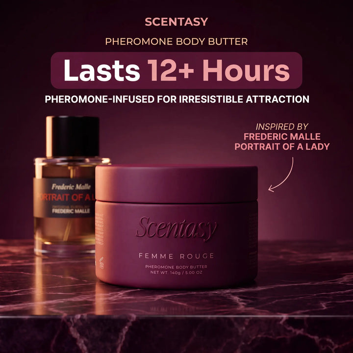 Scentasy Femme Rouge Body Butter — inspired by Frédéric Malle Portrait of a Lady