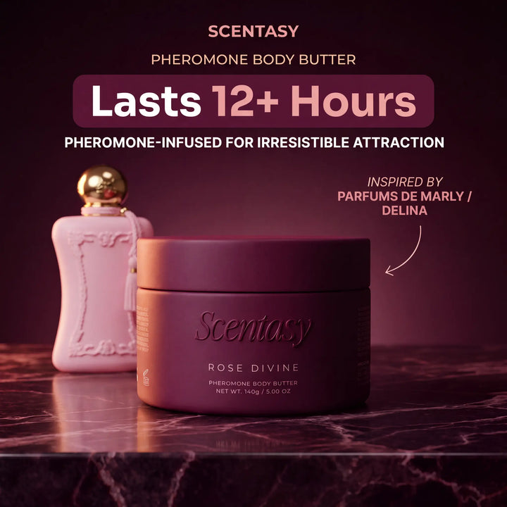 Scentasy Rose Divine Body Butter — inspired by Parfums de Marly Delina