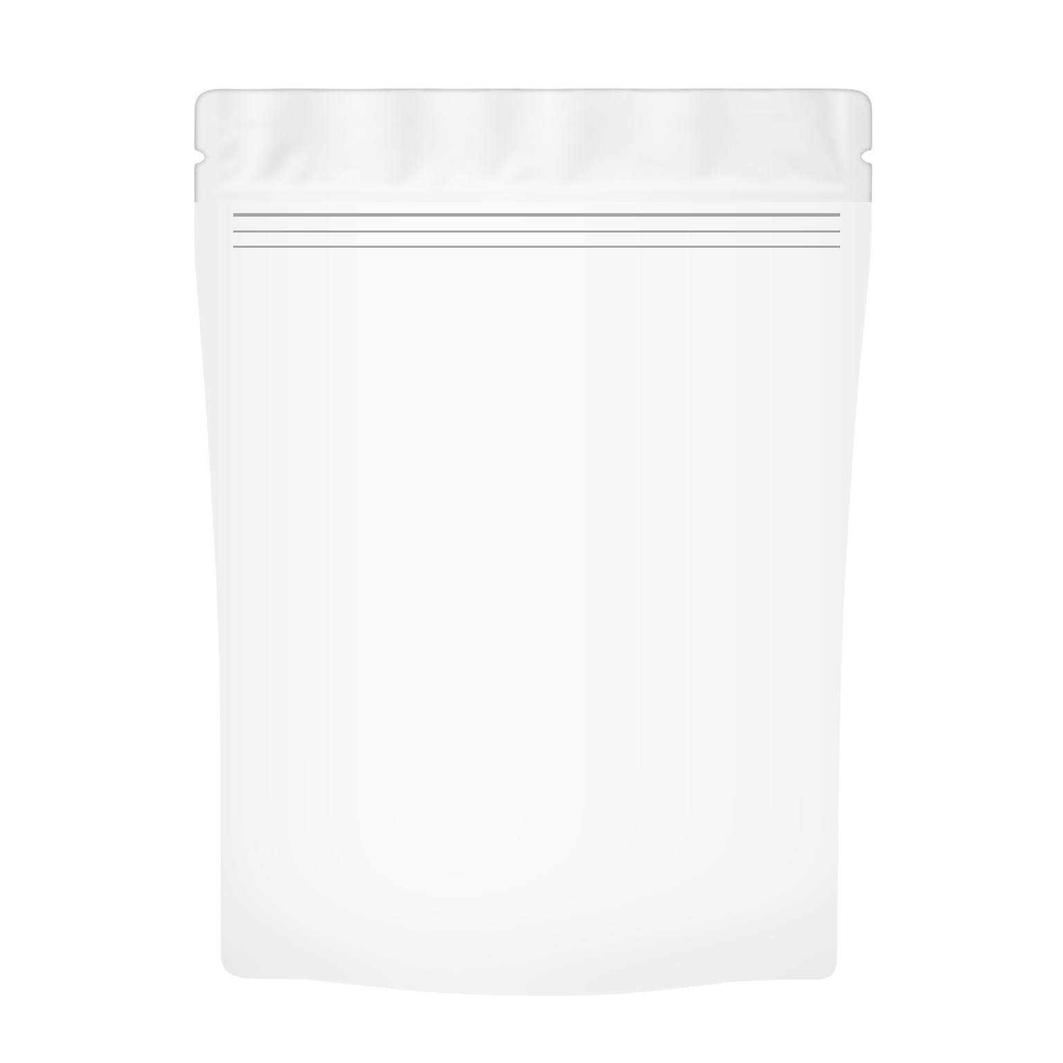 Generic unbranded supplement pouch