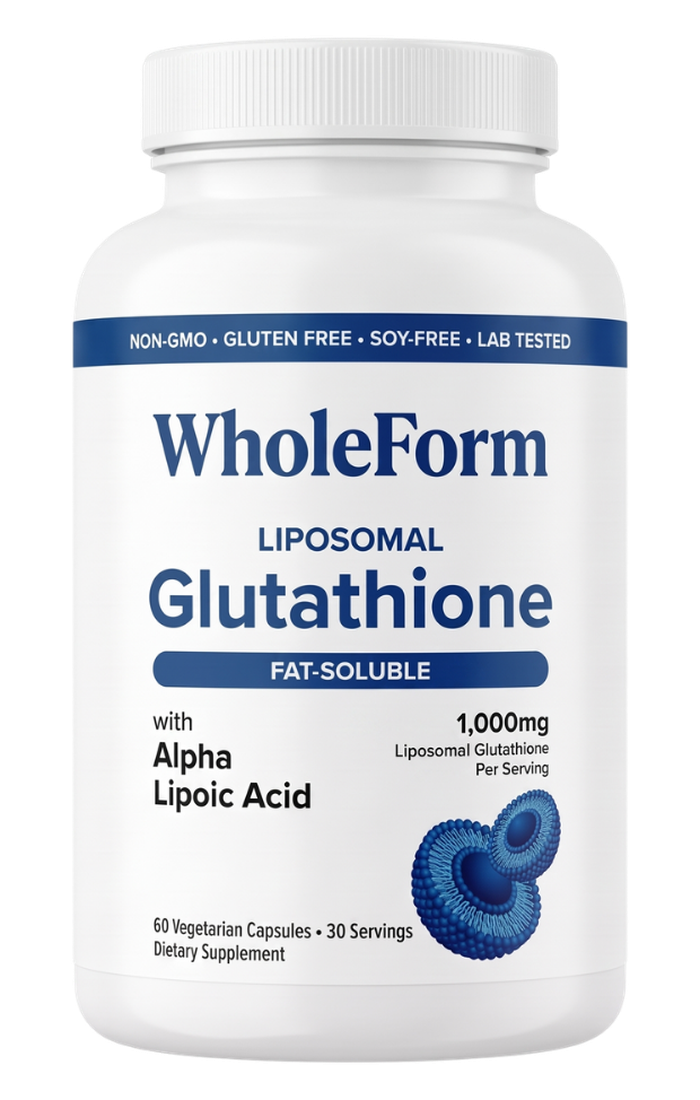 WholeForm Liposomal Glutathione bottle