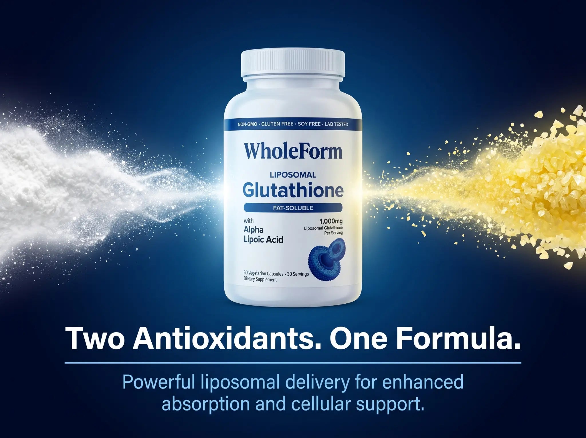 WholeForm glutathione and alpha-lipoic acid formula